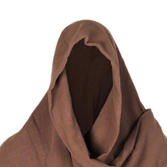 Хэллоуин Шарф Ретро Средневековый Стиль Плащ Накидка Сплошной Цвет Супер Длинный Шарф Путешествия Вечеринки Сценическое Шоу Шаль