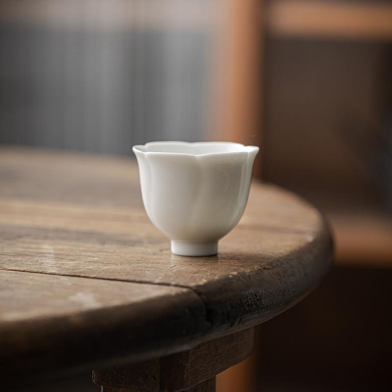 Чашка для цветов керамическая однотонная чайная чашка чайная чашка одинарная чашка тонкая шина бытовая селадоновая белая фарфоровая чайная чашка для литераторов