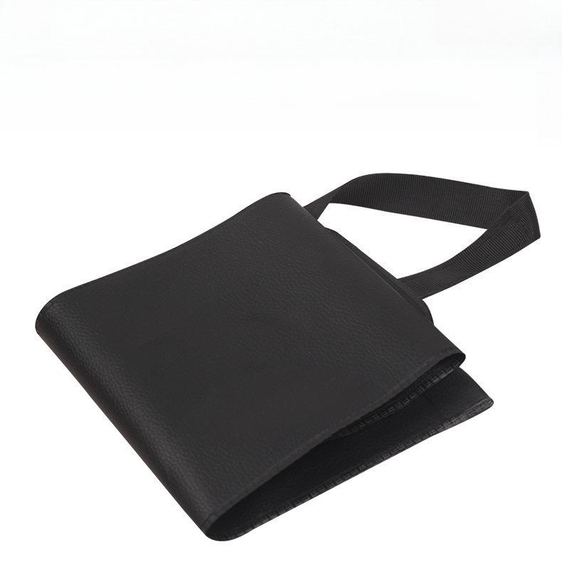 Car Umbrella Storage Cover, Leather Waterproof Hanging Storage Bucket, Foldable Keep Car Clean Organizer for Handled Umbrellas