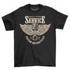 Build and Repair Service Custom Motorcycles Vintage Cafe Racer Men's T-Shirt