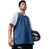 Мужской жилет с круглым вырезом Li Ning Basketball Series Bad Five, синий AVSR089-1