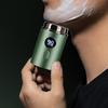 Мини-электробритва с ЖК-дисплеем, USB-перезаряжаемая, водонепроницаемая, для влажной и сухой езды, портативная мужская бритва для бороды, инструмент для удаления волос
