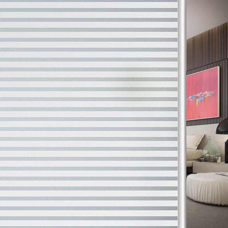 Матовая самоклеящаяся пленка для окон из стекла, защита конфиденциальности, виниловая наклейка для витражного окна, теплоизоляция