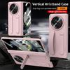 OnePlus Open Full Coverage Protective Case With Wrist Strap Stand Shockproof PC Cover Foldable Phone