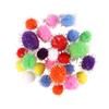 Glittery Pompons 1.5 To 2.2 Cm Assortment X25