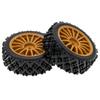 4 шт., 72*45*26 мм, сменные резиновые шины для Tamiya XV-01 XV01 TA06 TT-01 TT-02 PTG-2 1/10