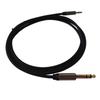 6.35mm 3.5mm Audio Cable Male To Male for Electric Guitar Mixing Console Powered Speaker Electronic Drum Noise Reduction