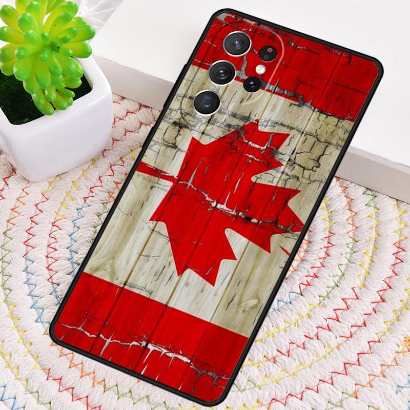 Чехол для телефона с кленовым листом, флаг Канады, красный, для Samsung Galaxy note 10 pro S26 Ultra S23 S24 FE S25 S21 S22 PLUS, противоударный