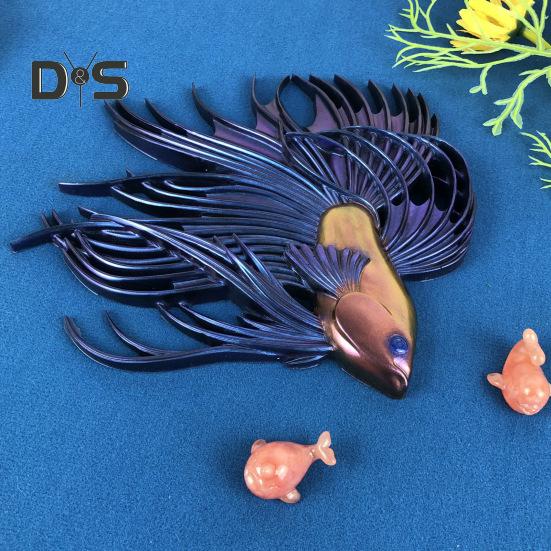 Силиконовая форма для рыбы Бетта, ручная работа, 3D форма для литья рыб из эпоксидной смолы, фигурка боевой рыбы, украшение для изготовления формы, сделай сам, подарок для любителей рукоделия