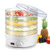 Машина для сушки продуктов Дегидратор пищевых продуктов для вяленого мяса Маленькая сушилка для обезвоживания фруктов и овощей Прозрачная