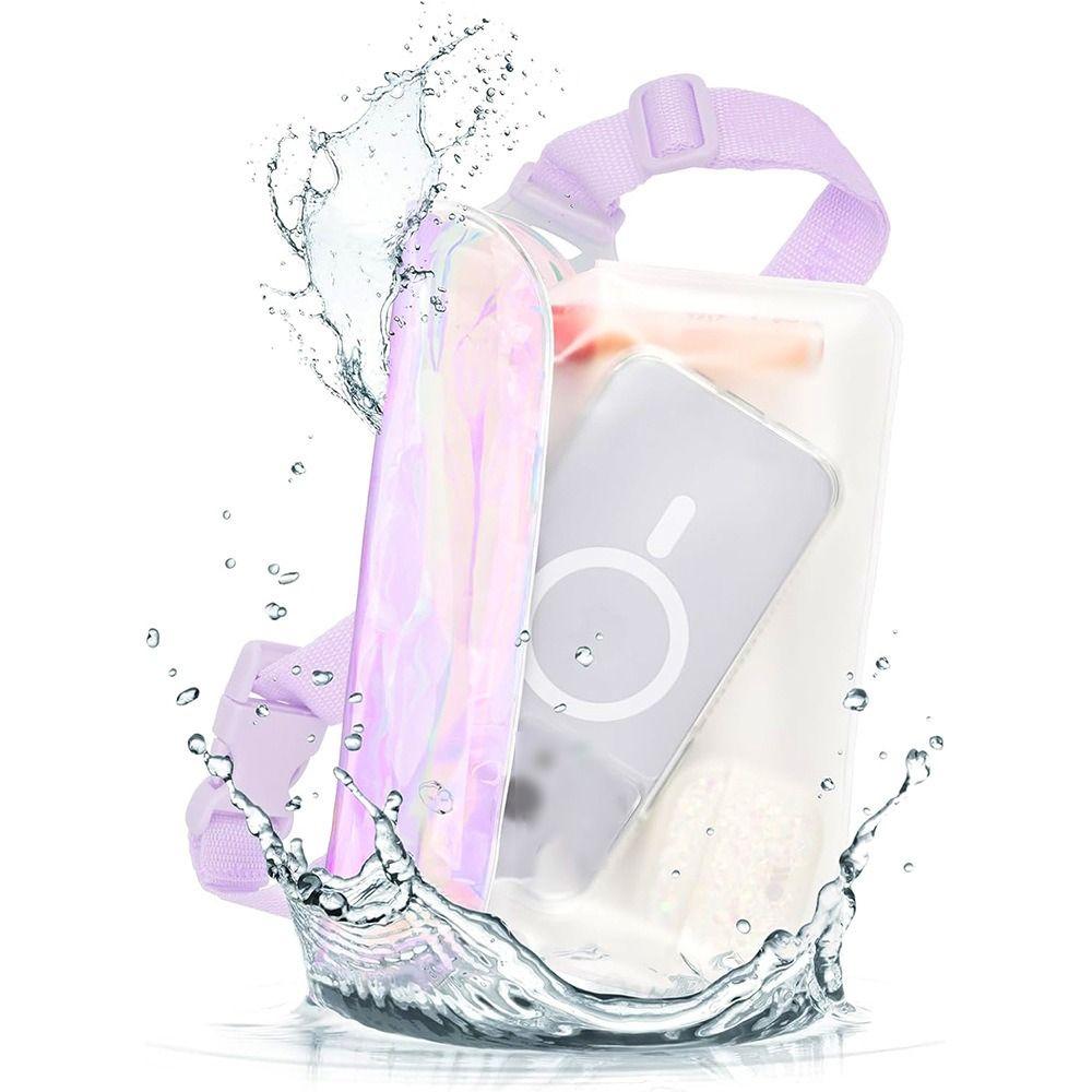 Прозрачная водонепроницаемая поясная сумка ПВХ с сенсорным экраном Сумка для хранения Новая сумка для плавания для мобильного телефона Рафтинг