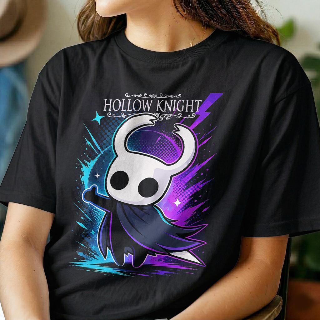 Футболка Hollow Knight Игровая Ретро Synthwave Геймер Подарок Фанату Унисекс