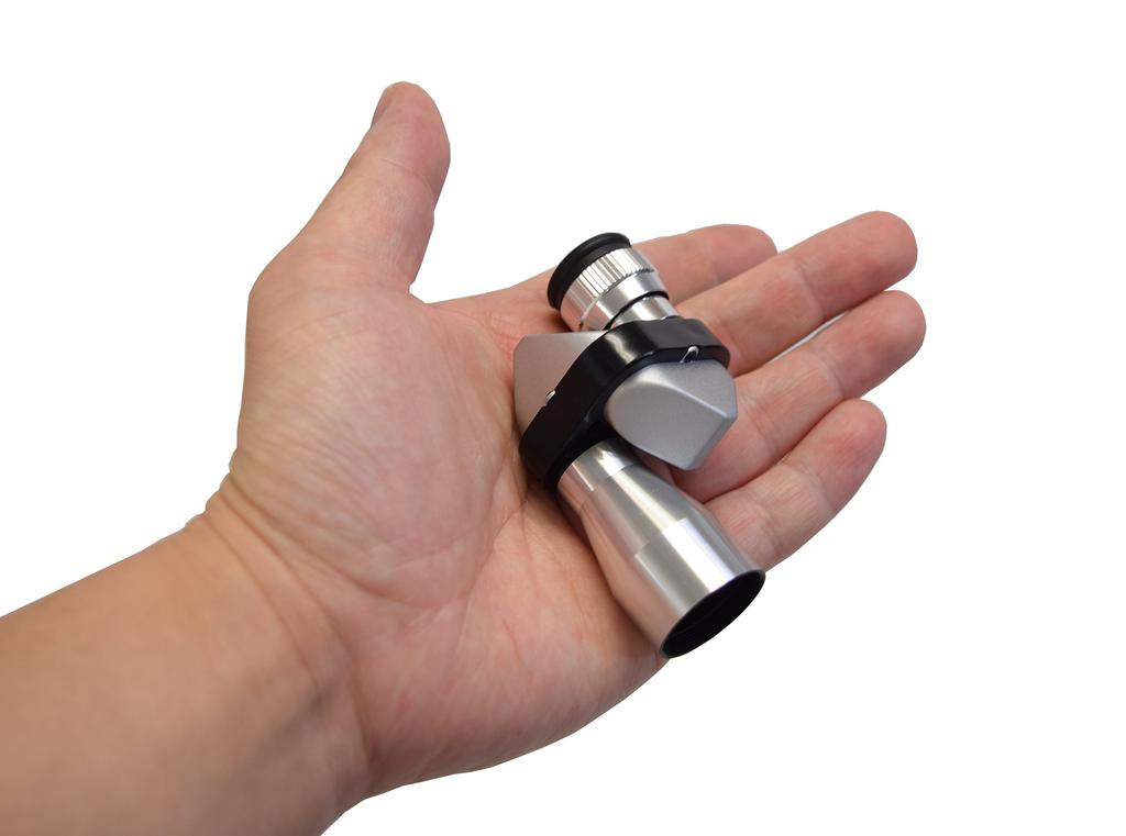 Монокуляр SAFARI SA526SV 10x с апертурой 20 мм, легкий и компактный, SAM003, серебристый