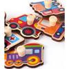 Магнитный пазл Tuccitoy Traffic Tap, 1 комплект, 9 деталей, Korea Best Toddler Puzzle Puzzle