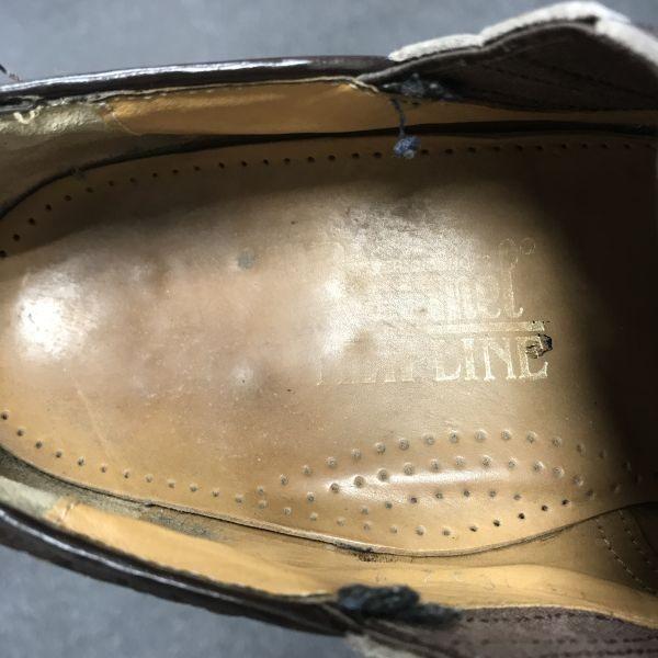 Van Bommel Плетеные кожаные слипоны с вампом 7.5 26см Коричневый(ИСПОЛЬЗОВАЛ)