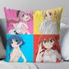 Анимация Одинокий R-Рок Наволочка Квадратная Подушка Спальня Диван Досуг Комфорт Подушка Автомобиль Гостиная Домашнее Украшение 40X40