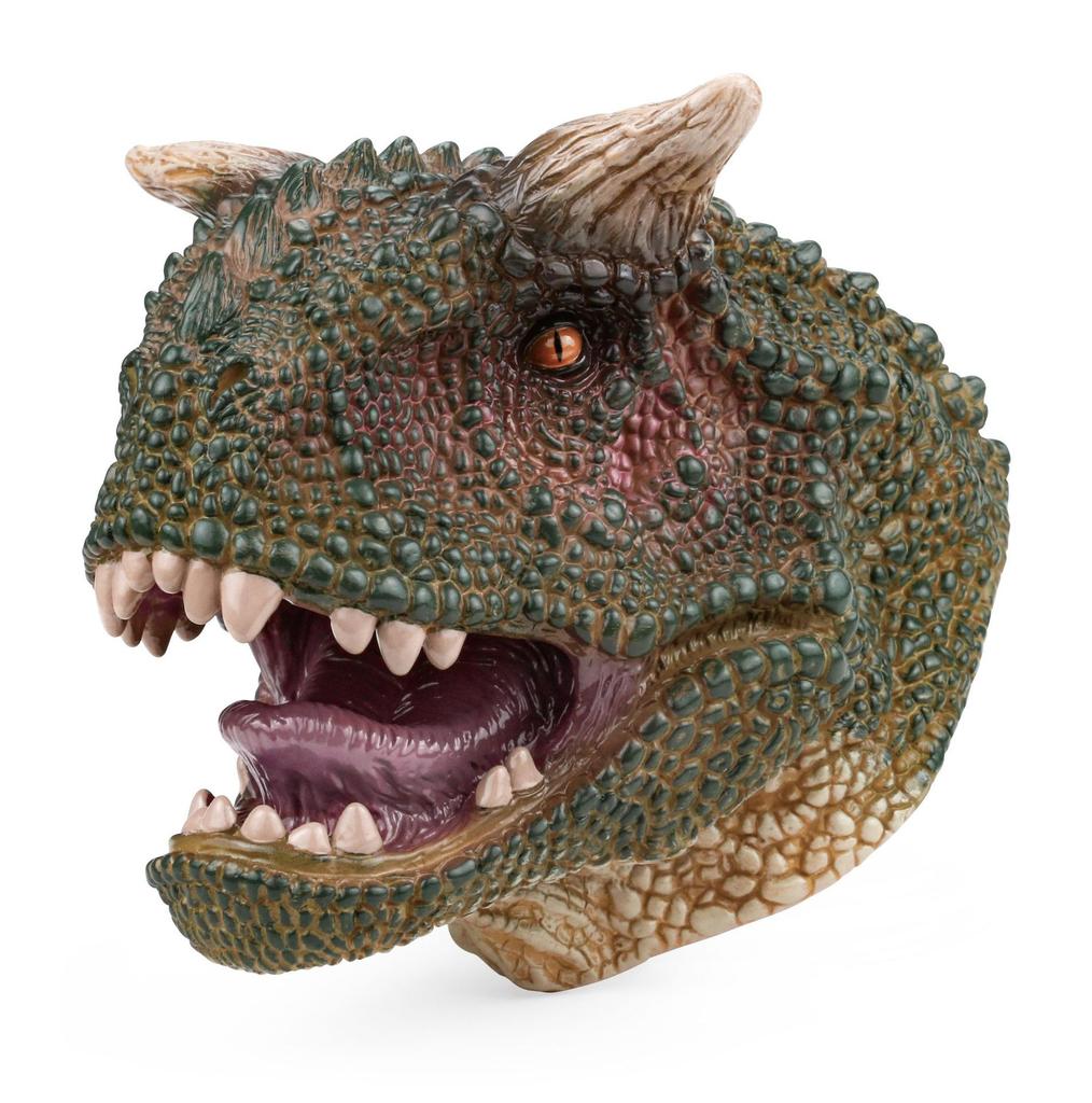 Куклы на руку Модель головы динозавра Игрушка T-Rex Динозавр Акула Тигр Парк Куклы Миры динозавров Мягкая резина Только игрушка для детей Мальчиков