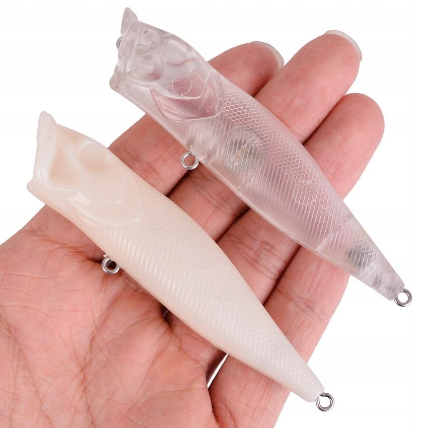 Body Wobbler Pike Zander Perch Do It Yourself For Painting 9Cm 10.5G 10X