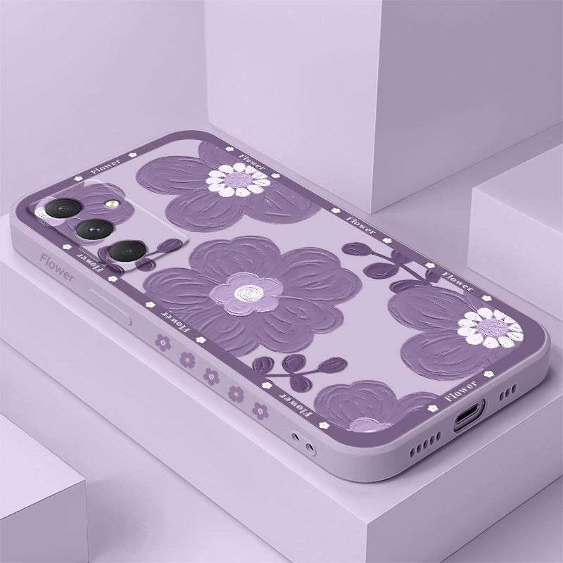 Чехол для телефона 'Spoony Flowers' для Samsung Galaxy A55 A35 A25 A15 A56 A36 A26 A16 A06 A05 A05S A54 A34 A24 A14 A04 A04S A04E 4G 5G Co