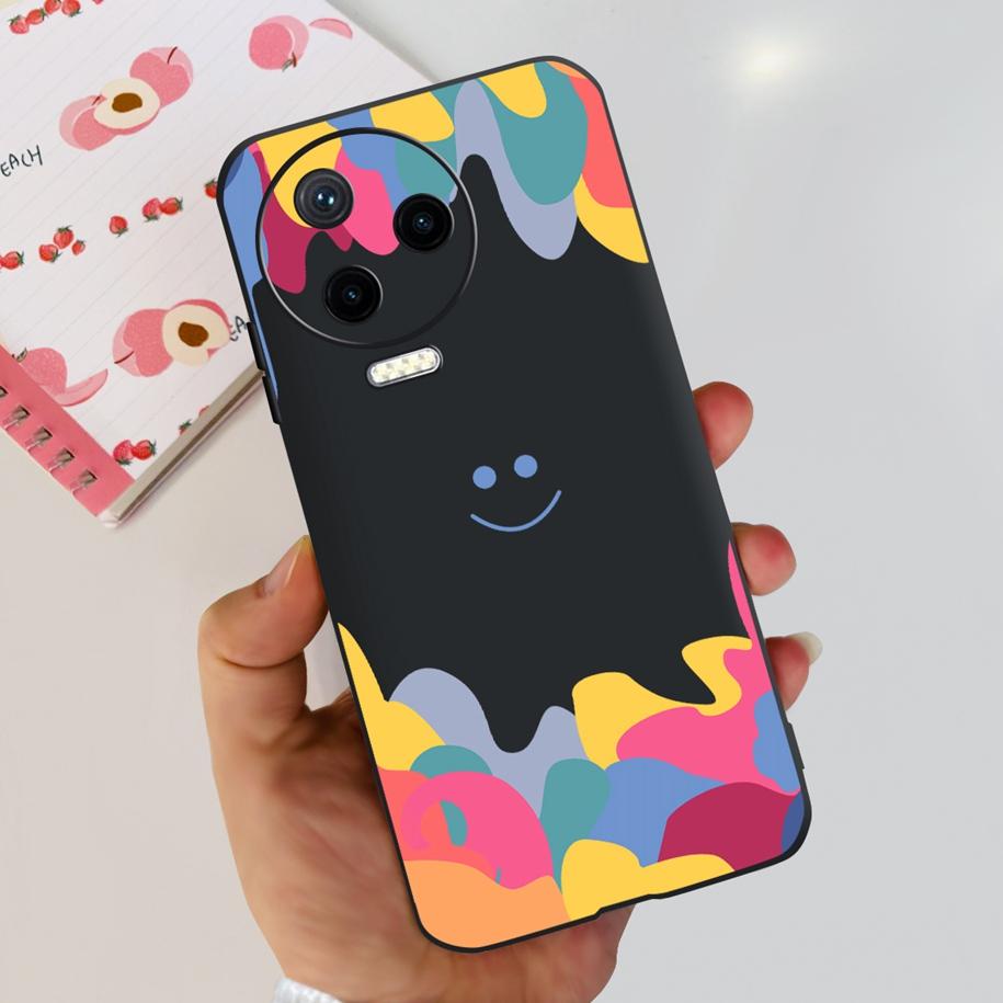 Для Infinix Note 12 Pro 4G Чехол Note 12 2023 X676C X676B Задняя крышка Милый Астронавт Мягкий ТПУ Чехол для Телефона Для Note12 Pro 4G Coque