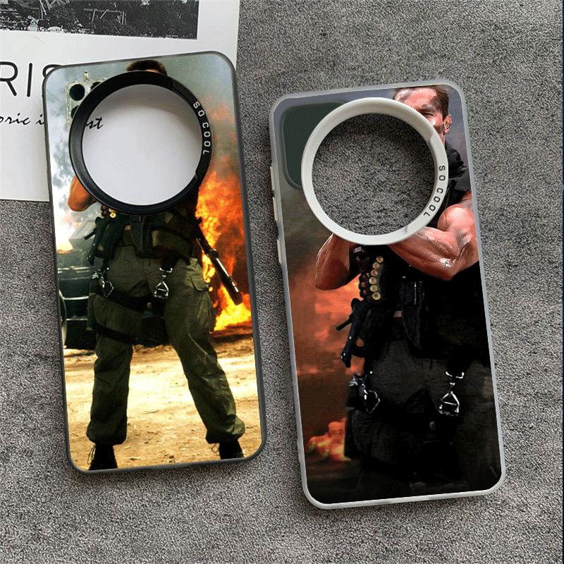 Terminator Arnold Schwarzenegger Soft Phone Case for Xiaomi Redmi Note 13 14 15 Pro Plus 12S 12 11S 11 11T 10S 10 Shockproof Cov