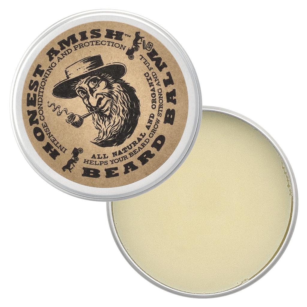 Honest Amish Бальзам для бороды, 2 унции (60 мл)