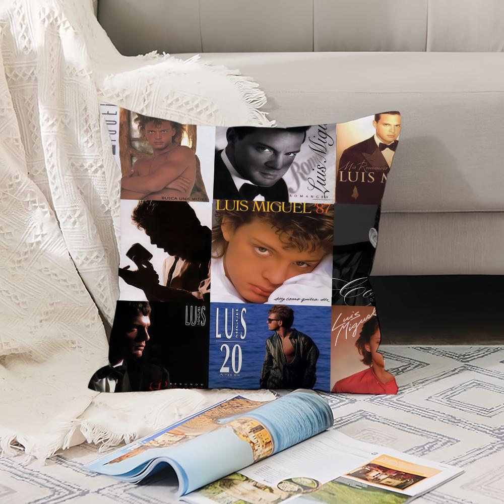 Mexican singer LLuis Miguel Pillow Case Office Cushions Suitable For Sofa Car Bedroom Decorative Cushion Cover