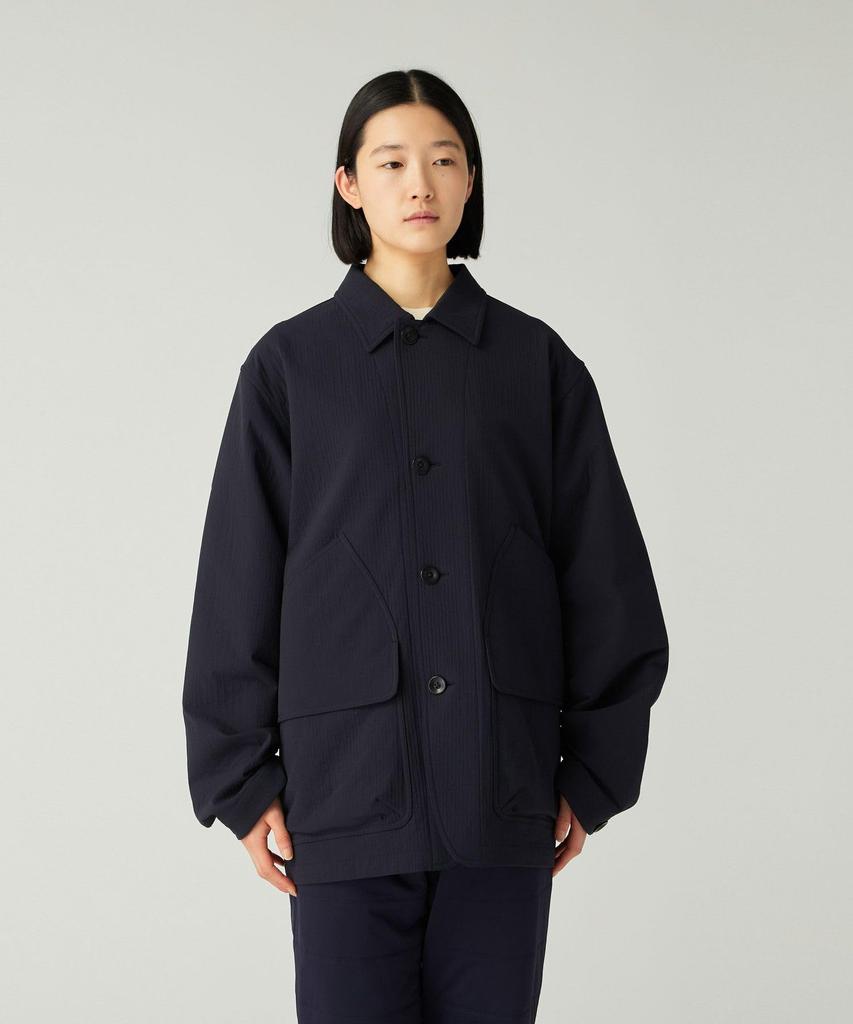 Snow Peak Easy Cloth Jacket Outerwear Jacket DARK NAVY L JK-25AU014 Men's Women's