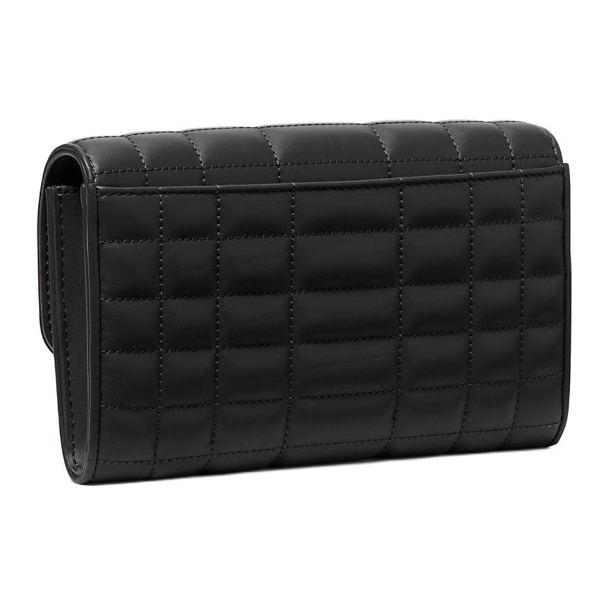 Michael Kors MK Tribeca Кожаная Сумка на Плечо с Логотипом Большая Женская Сумка Черная 32S4G2RC9L-BLACK