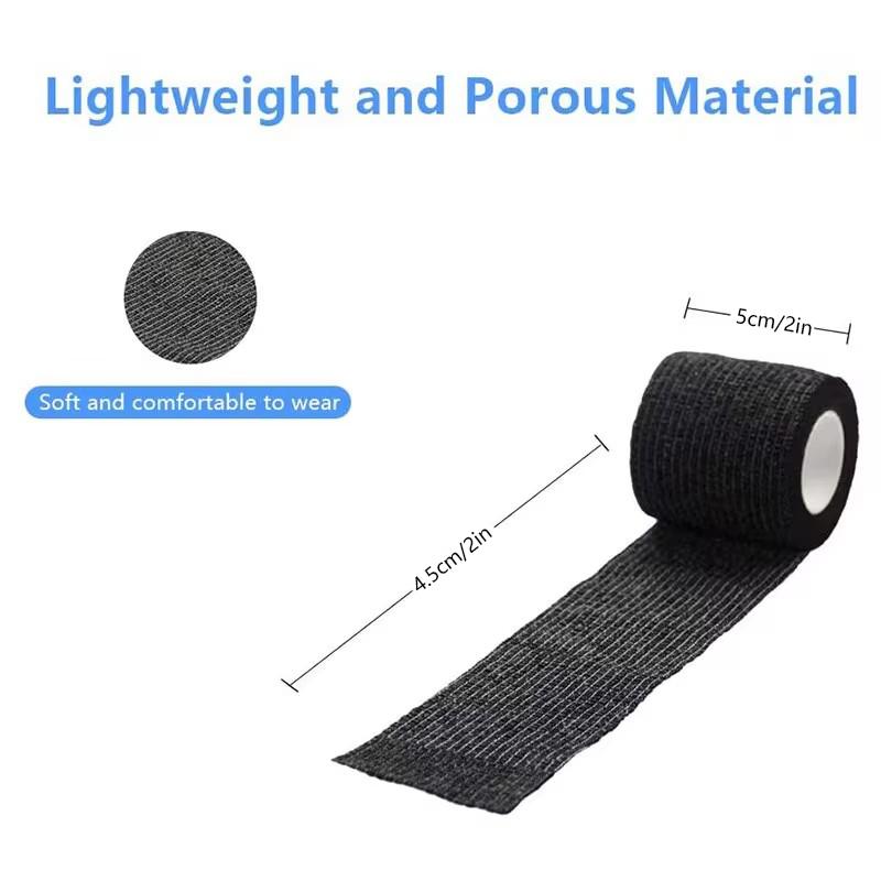 6 шт. Самоклеящаяся повязка фиксирующая повязка для животных повязка для разрыва руки водонепроницаемая эластичная повязка для домашних животных 5 см X 4,5 м