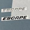 AAYT1 1pcs 3D ABS high quality ESCAPE car Emblem Fender side Rear tail trunk badge sticker Decal styling auto Accessories