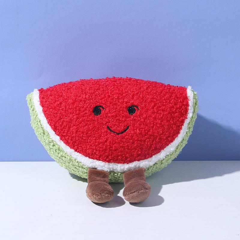 Squeaky Plush Broccoli Dog Toy, Interactive Stuffed Pet Chew Toy for Puppies Small Dogs, Durable Teeth Cleaning Crinkle Toy