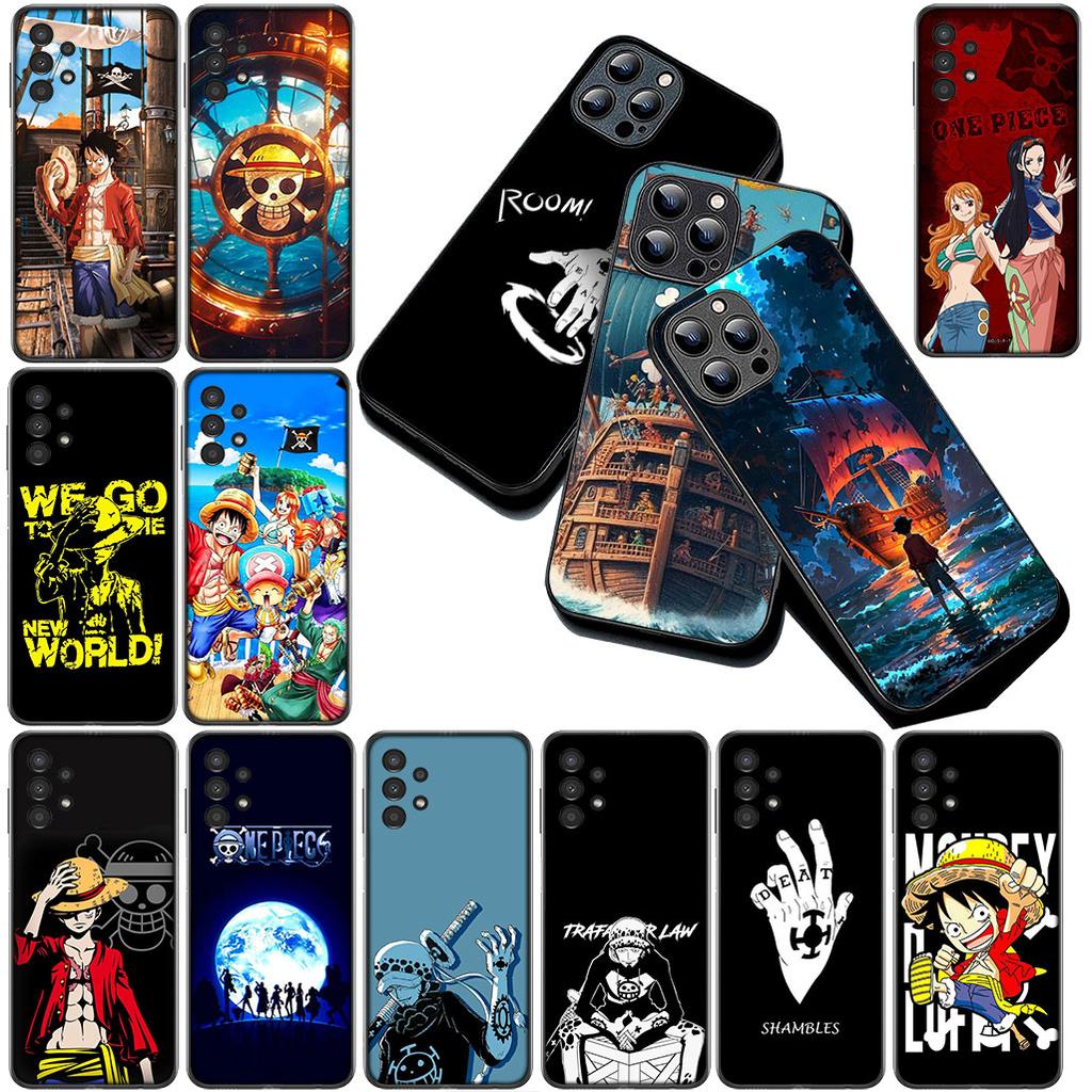 One Luffys Trafalgars Laws P-Pieces Phone Case for Motorola Moto G55 G45 G75 G85 G35 Edge 50 30 Fusion 40 NEO Ultra Pro Cover