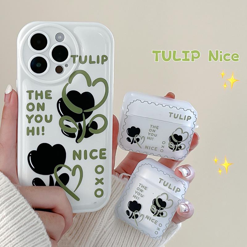 Zhitai Apple 15Pro Air Cushion Case & Airpods 2/3 Square Cover: Совместимо с iPhone 14/13