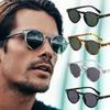 Men Round Sunglasses Men Women Sun Glasses Leopard Frame Women Anti Glare Summer Eyeglasses