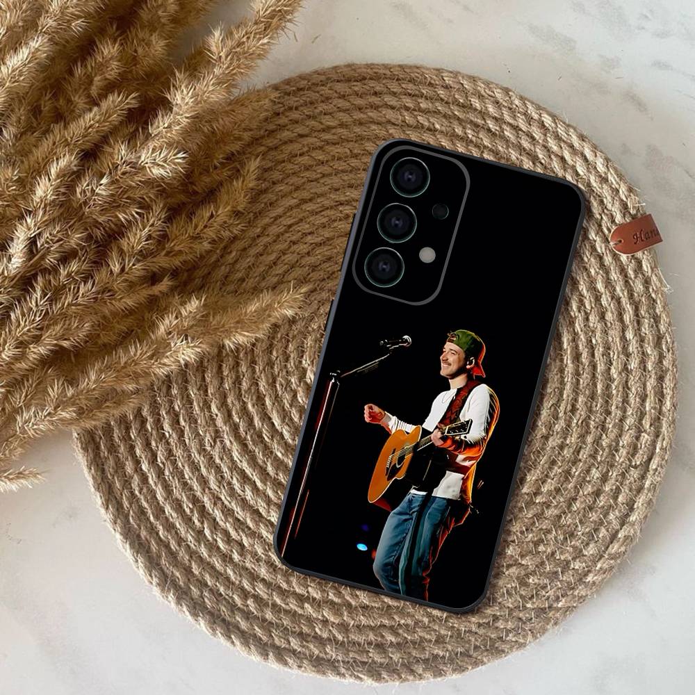 Singer M-Morgan W-Wallen Phone Case For Samsung S25,S24,S21,S22,S23,S30,Ultra,S20,Plus,Fe,Lite,Note,10,9,5G Black Cover