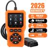 V529 OBD2 Диагностический сканер Автомобильный считыватель и сканер кодов Инструмент для проверки состояния транспортных средств