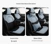 Полностью закрывающие чехлы на сиденья из льняной ткани для Nissan Altima - Универсальная посадка, Все сезоны, Комплект на 5 мест.
