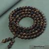 Kalimantan Black Agarwood Buddhist Prayer Bracelet 2.0: 108 Unisex Beads, Sinks in Water