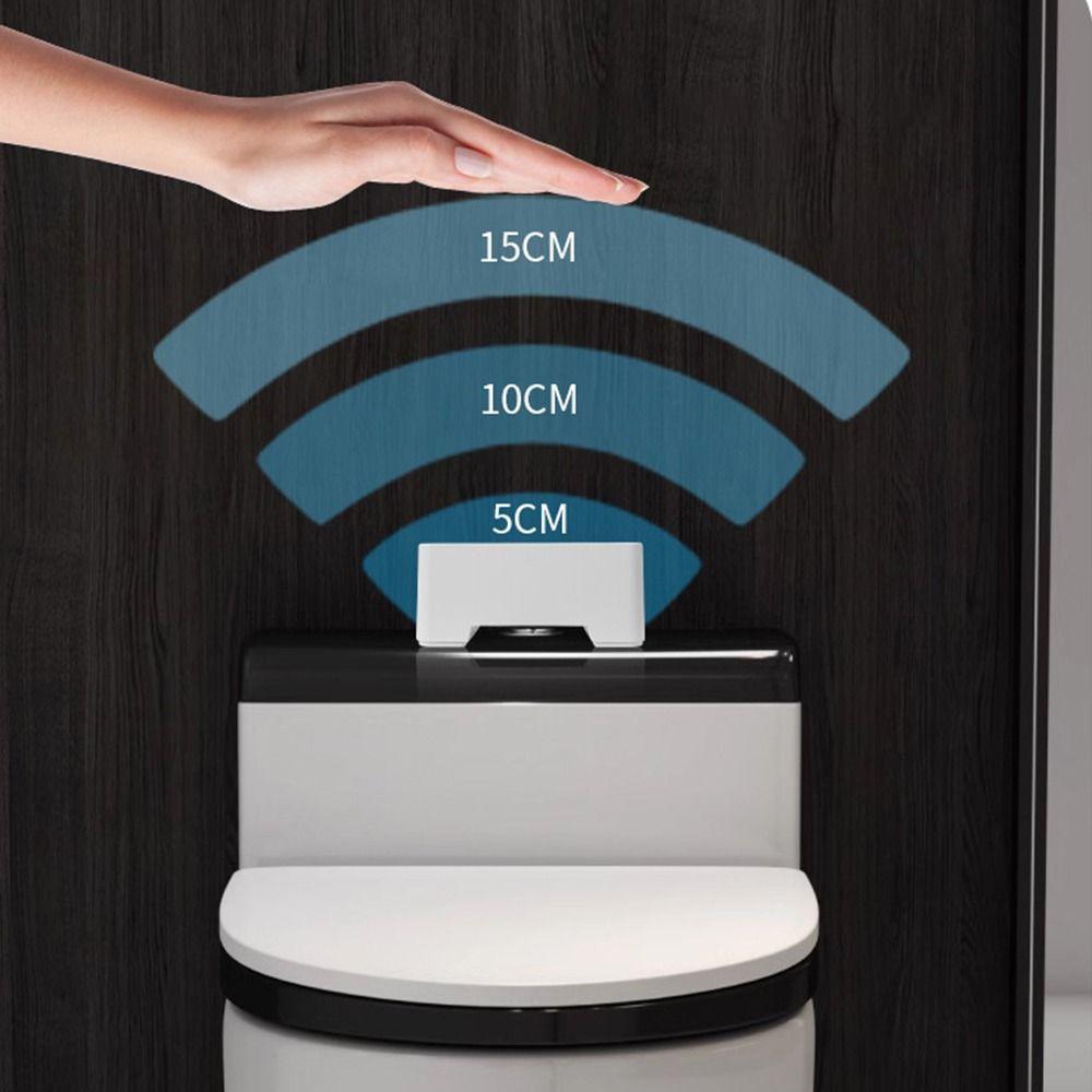 Touchless Automatic Toilet Flush Sensor Type-C Rechargeable Automatic Flush Button Bathroom