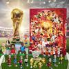 Футбольная звезда Чемпионата мира ПВХ фигурка Сюрприз-бокс