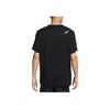 Nike Футболка с коротким рукавом и круглым вырезом с логотипом, дышащая, мужская, черная HJ3378-010