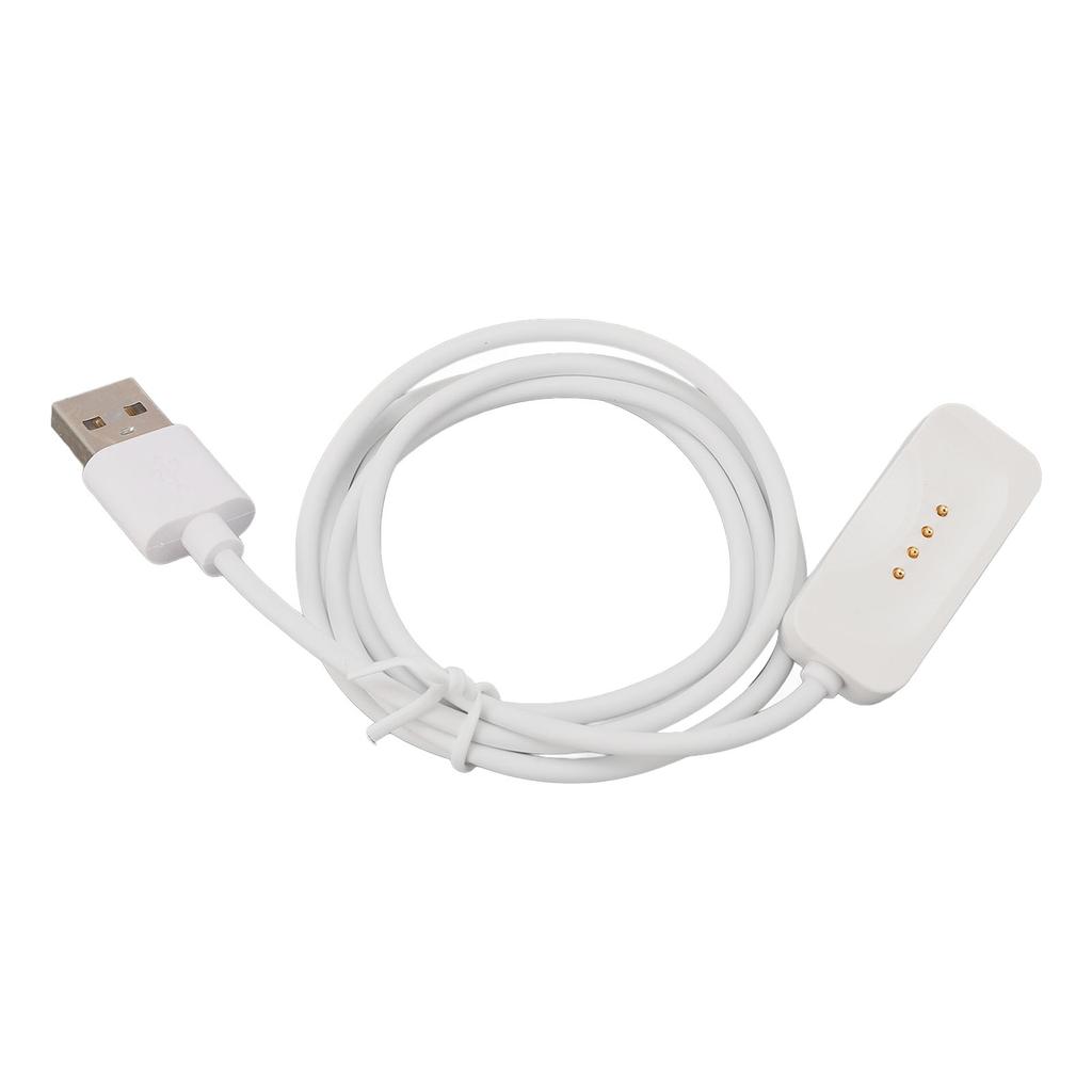 Зарядное устройство для умных часов ПВХ АБС 3,3 фута Портативный USB Магнитный зарядный кабель для Watch X 2 3 Белый