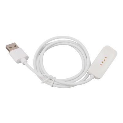 Зарядное устройство для умных часов ПВХ АБС 3,3 фута Портативный USB Магнитный зарядный кабель для Watch X 2 3 Белый