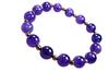 Leaf Stone for a Fulfilling Bring the Radiance of Amethyst and the Noble Purple of Your Natural Stone Bracelet for with 4mm Approximately for Women