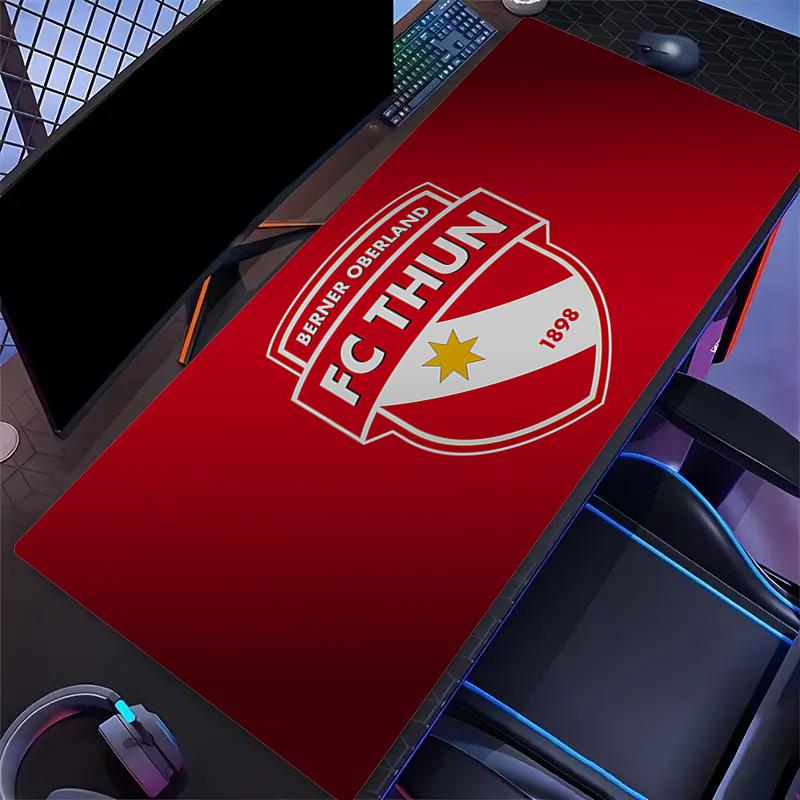 FC Thun Print  Cushion Non-slip Laptop Tablet Big Mousepad XXL Mat Mini PC Playmat With Lock edge