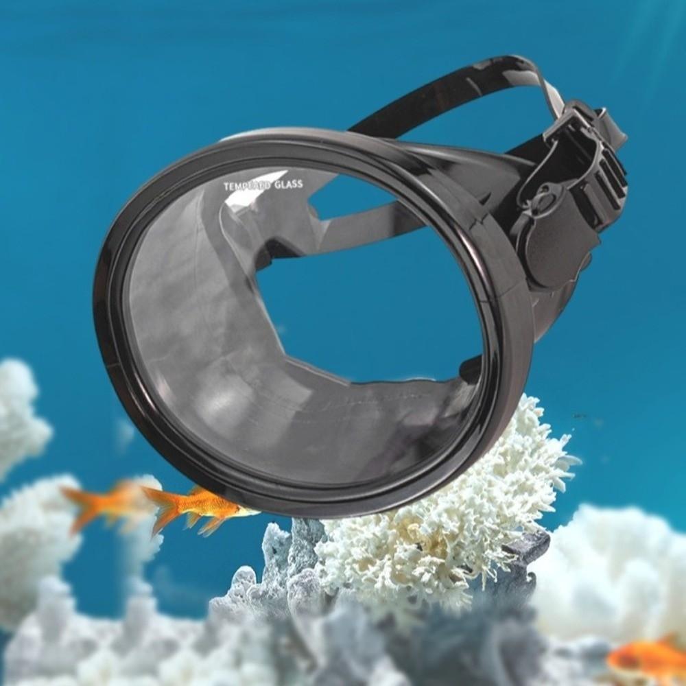 Tempered Glass Fisherman's Goggles Waterproof Diving Mask Eyewear Dive Set Equipment Snorkeling