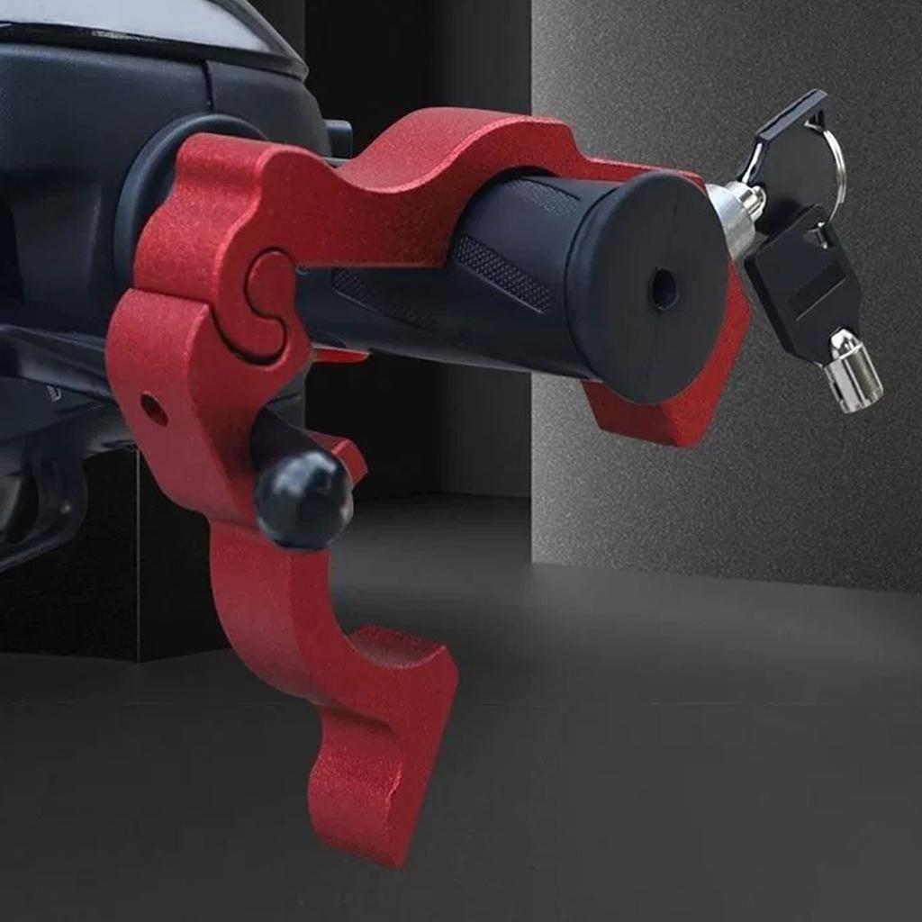 Compact Motorcycle Front Wheel Brake Clutch Lock Easy To Use Motorcycle Brake Lock Safety Gear Simple Install for Bikes