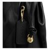 Coach Faye 22 Quilted Design Drawstring Closure Leather Shoulder Bag Small Women Shoulder Bag Black CCZ56-IMBLK