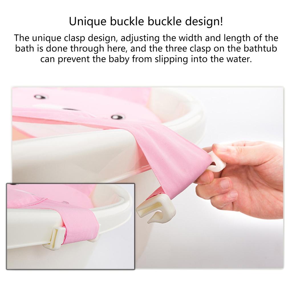Т-образная сетка для детской ванны с карманом, регулируемая сетка для купания новорожденных, защитная сетка для ванны для младенцев, аксессуары для безопасного купания